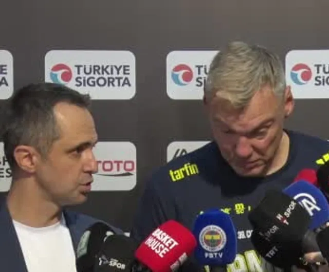 Sarunas Jasikevicius: Cumhurbaşkanlığı Kupası'nda zorlansak da kazandık