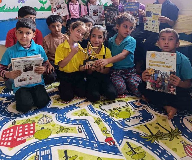 Seyrantepe'nin minik gazetecilerine özel onur