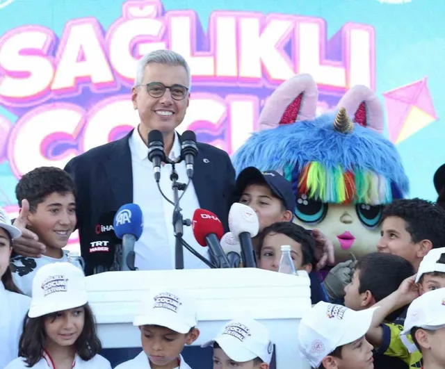Sincan'da 'sağlıklı çocuk, sağlıklı gelecek' çağrısı: Memişoğlu sigara ve hareketsizliğe dikkat çekti