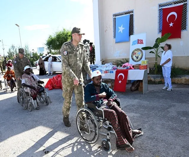Somali'de gazi ve gazi ailelerine yönelik kapsamlı destek