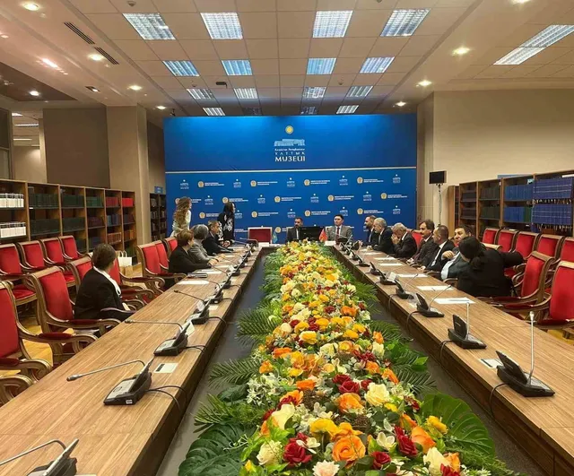 sorgun heyeti kazakistan'da bozok ören yerini inceledi