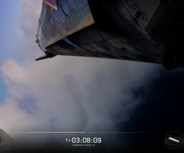 Starship'in görev süresi erken sona erdi; dev roket okyanusa indi