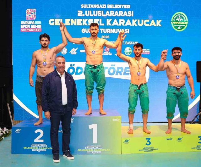 Sultangazi'de karakucak coşkusu: 15 ülkeden 1.200 sporcu mücadele etti