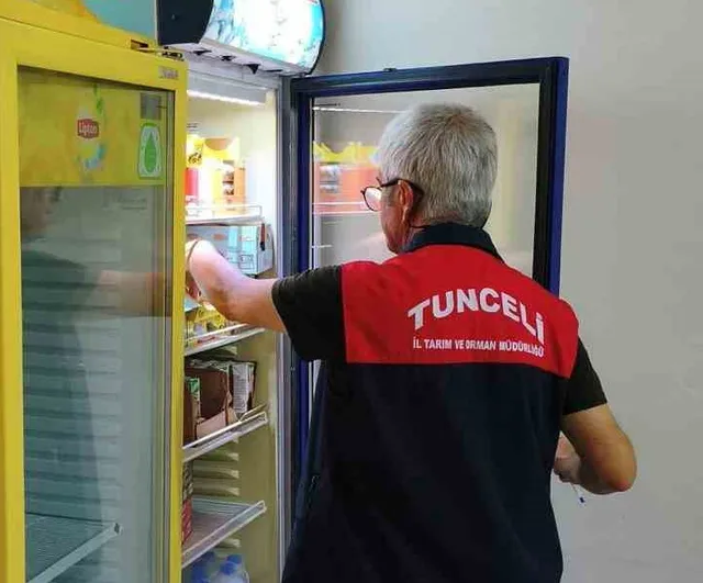 Tunceli'de okulların ilk gününde kantin ve yemekhane denetimi