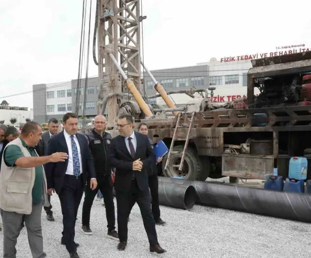 Yoncalı’da İYJ-8 jeotermal üretim kuyusu için sondaj başladı