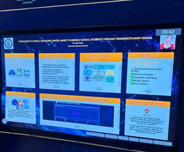 ADÜ'den mekânsal düşünme odaklı uzay eğitimi tasarımı IAC 2026'da sunuldu