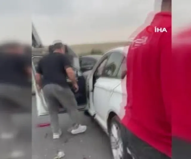 Akyurt'ta köprüde zincirleme çarpışma: 5 yaralı, 3'ü ağır