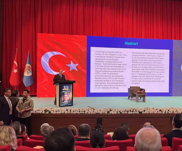 Aziz Sancar'ın katılımıyla Mersin'de akademik yıla bilim odaklı başlangıç