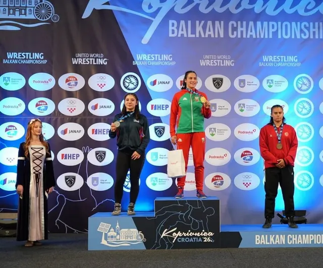 Balkan'da bronzla iz bırakan genç güreşçi Bolu'nun gururu