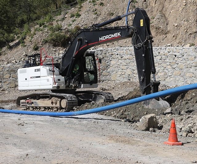 Bitişik Yaylası için 4 bin metrelik içme suyu hattı tamamlandı