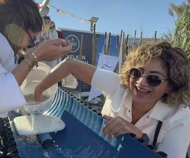 Bodrum'da ekim hareketliliği: 6 bin yavru balık denize salındı