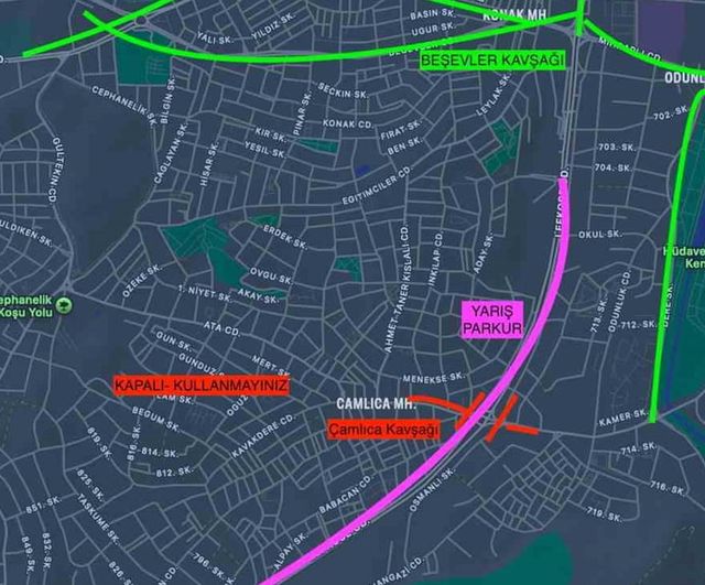 bursa'da 13. eker i run nedeniyle 4 ekimde uygulanacak trafik düzenlemesi