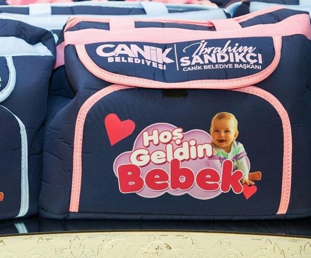 Canik belediyesinden gebelere yönelik kapsamlı bebek destek paketi