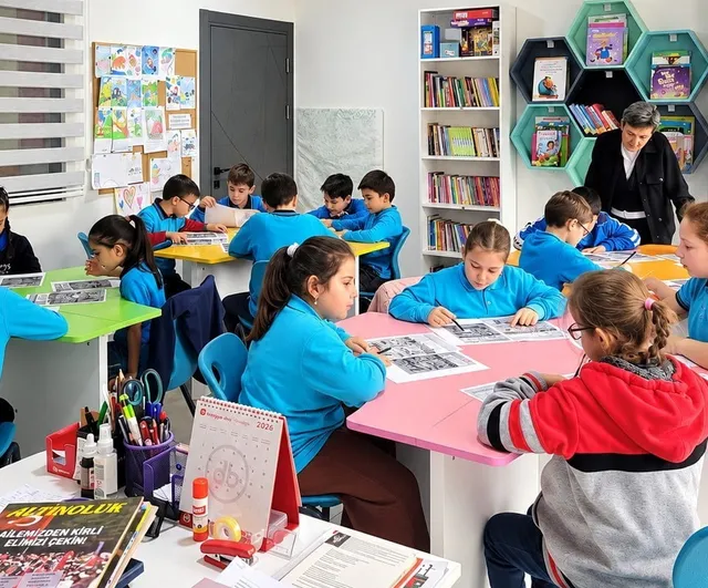 Canik'te çocuk kütüphanesi öğrenmeyi eğlenceyle harmanlıyor