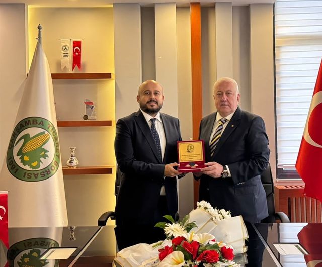 çarsamba ticaret borsası'nda mührün yeni sahibi selim yılmaz oldu