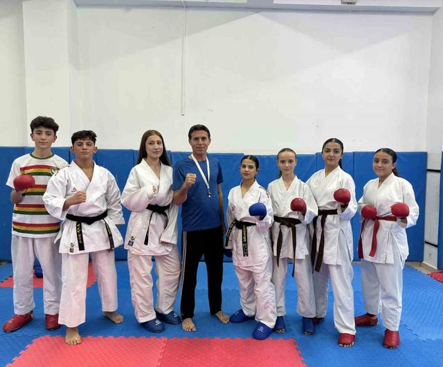 Çermik'ten Türkiye'ye uzanan karate başarıları