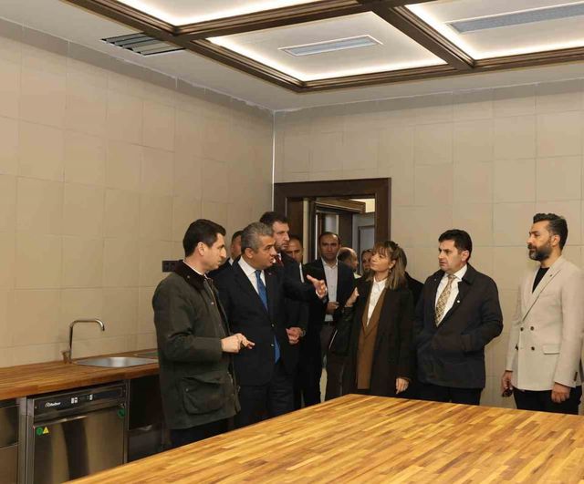 Erzurum'da gastronominin mirasını yaşatacak mesleki lise kampüsü açılışa hazırlanıyor