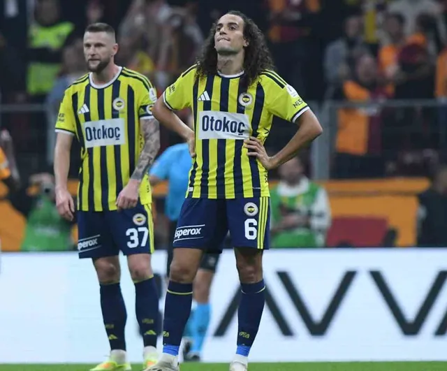 Fenerbahçe deplasmanda Galatasaray'a takıldı, 3 maçlık serisi sona erdi