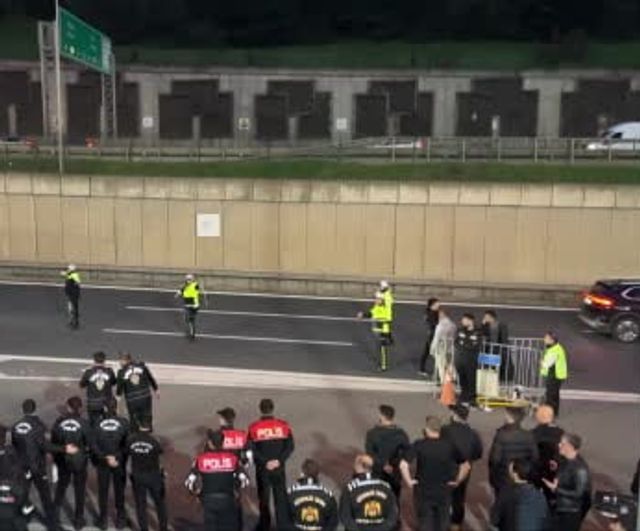 Fenerbahçe taraftarları RAMS Park’ta yoğun güvenlik önlemleriyle yerini aldı