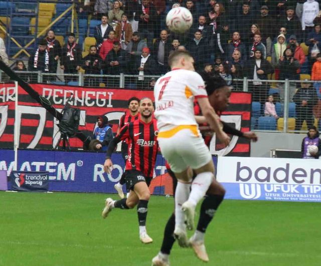 Gençlerbirliği galatasaray maçının ilk 15 dakikası golsüz geçti