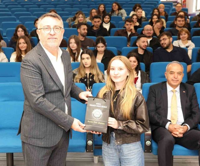 Gençlerle sanayi arasında köprü: Pamukkale öğrencileri Denizli OSB’yi ziyaret etti