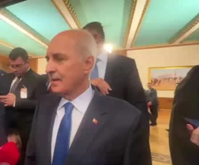 Genel kurulda salonu terk edenlere uyarı: Kurtulmuş'tan demokratik nezaket çağrısı
