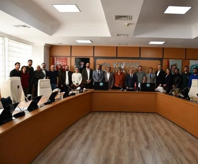 Kafkas Üniversitesi kampüsünde Avrupa bizonu için uluslararası iş birliği adımı