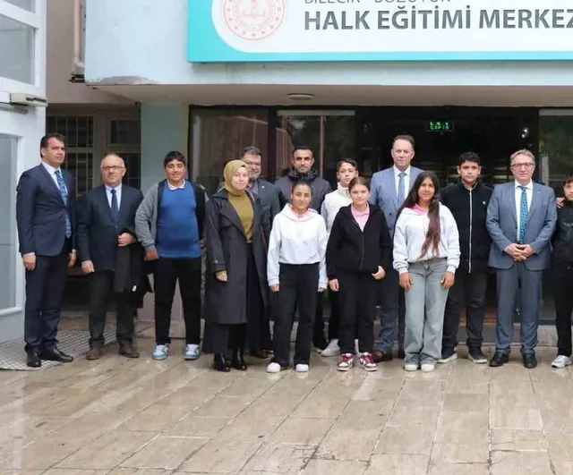 Kaymakam Helvacı'dan lgs öncesi moral ziyareti