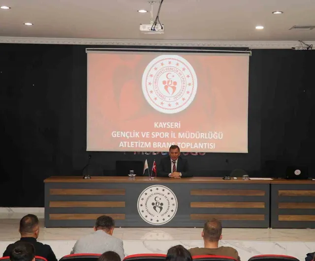 Kayseri'de atletizmin gelişimi plan ve projelerle ele alındı