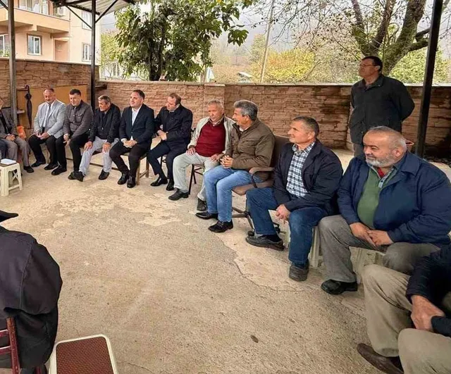 Küpler köyünde sahada: kaymakam Hacı Arslan Uzan talepleri yerinde değerlendirdi