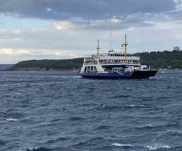 Kuzey Ege’de fırtına gerekçesiyle Bozcaada ve Gökçeada seferlerinde geniş çaplı iptaller
