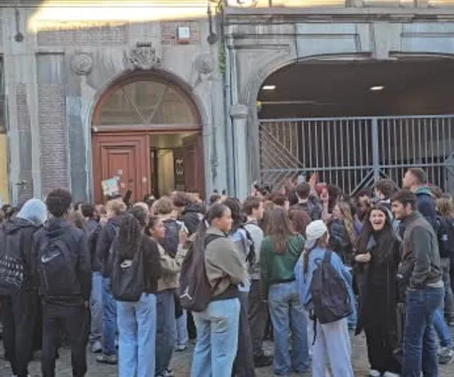 Liege'de öğrenci protestoları soruşturmanın merkezine oturdu