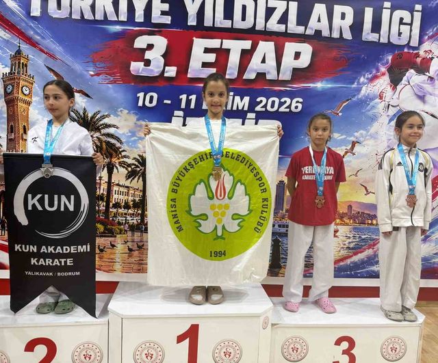 Manisa BBSK 63 madalyayla ege bölge şampiyonu oldu