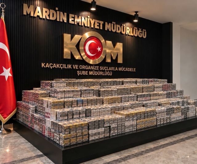 Midyat’ta gizli yük: 2 araçta 12 bin 900 paket gümrük kaçağı sigara bulundu