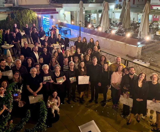 Mimarlıkta yarım asır emek: Bodrum'da plaket töreni
