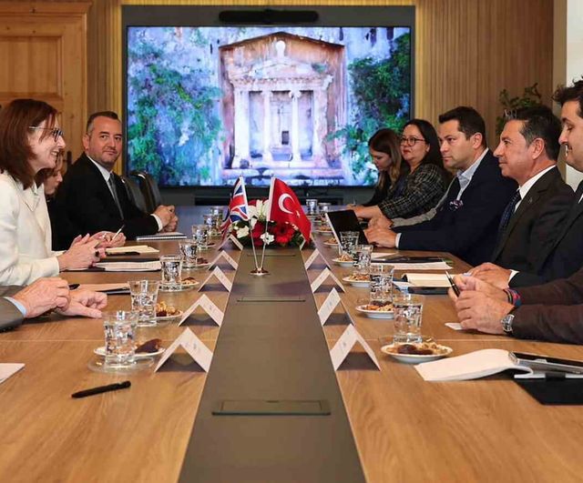Muğla'nın uluslararası ağı genişliyor: büyükelçi Anderson ile iş birliği gündemi