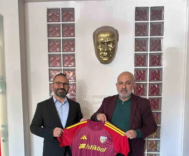 Optimar başkanından Kayserispor'a nezaket ziyareti