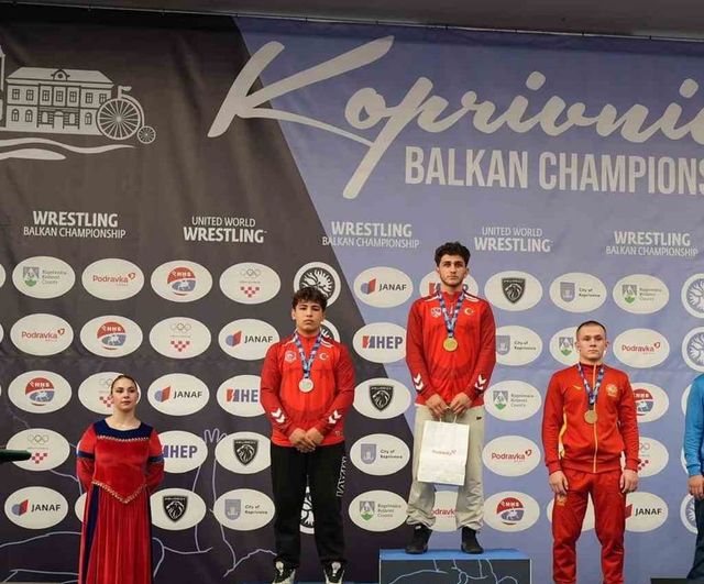 Şahinbey Belediyespor'un gençleri Koprivnica'da beş madalya ile döndü