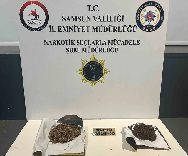 Samsun'da eş zamanlı operasyon: iki ilçede 2 şüpheli gözaltına alındı