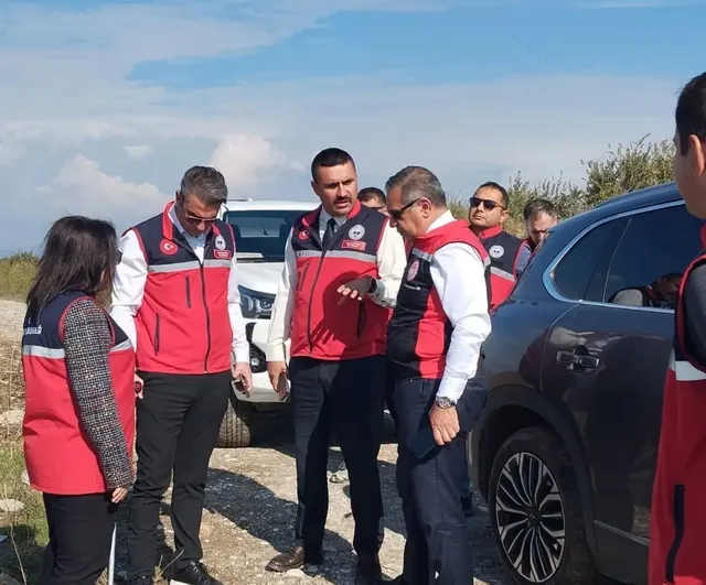 Tatarlar bölgesinde taşkın sonrası çalışmalar yerinde değerlendirildi
