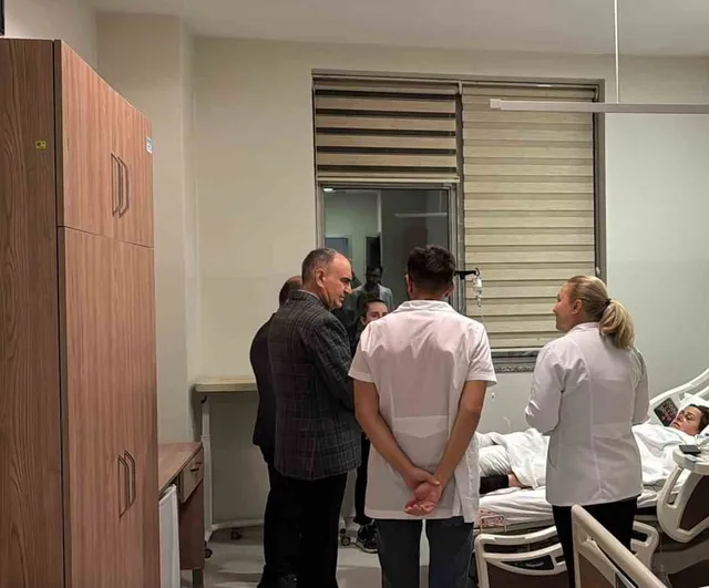 Vali Özkan hastanelerde yaralılarla buluştu, 13 kişi taburcu oldu