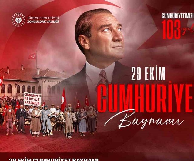 Zonguldak’ta 103. yıl coşkusu iki gün sürecek