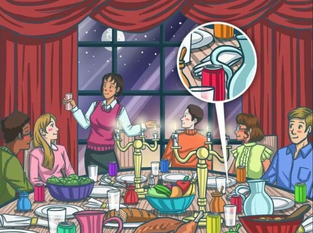 Resimde gizlenmiş eldivenleri bulmak için 7 saniye