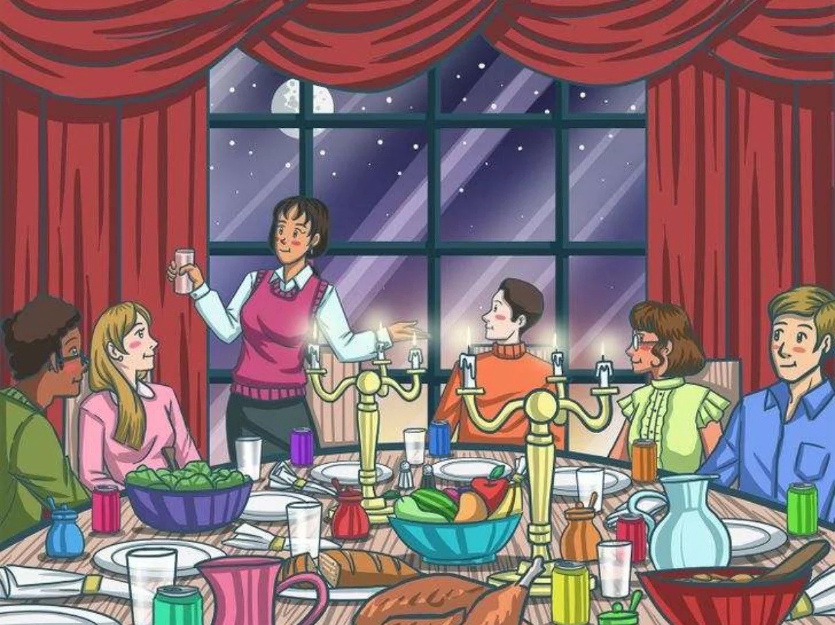 Resimde gizlenmiş eldivenleri bulmak için 7 saniye