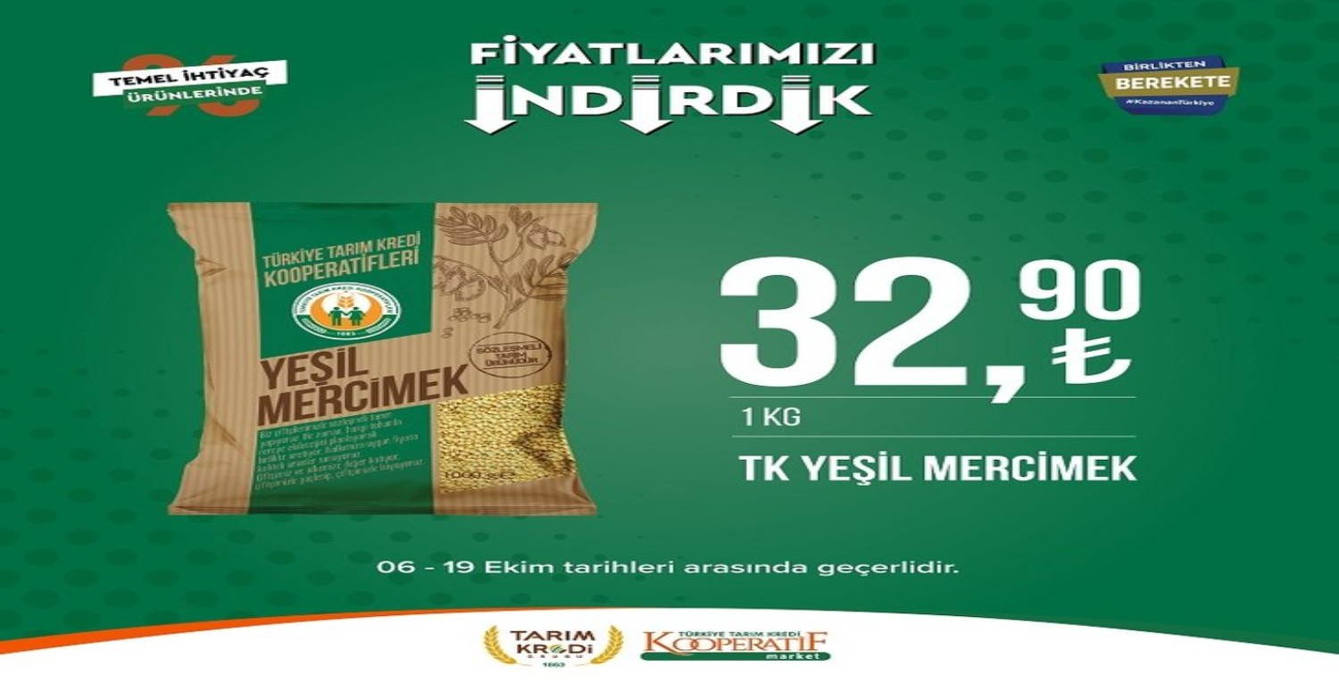 tarım kredi market indirimli ürün listesi