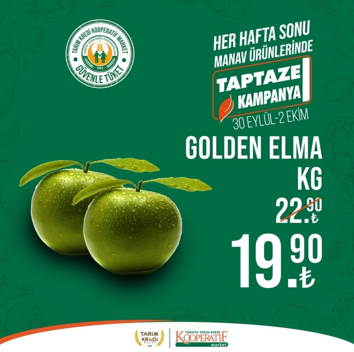 Tarım Kredi Marketleri Taptaze kampanyası