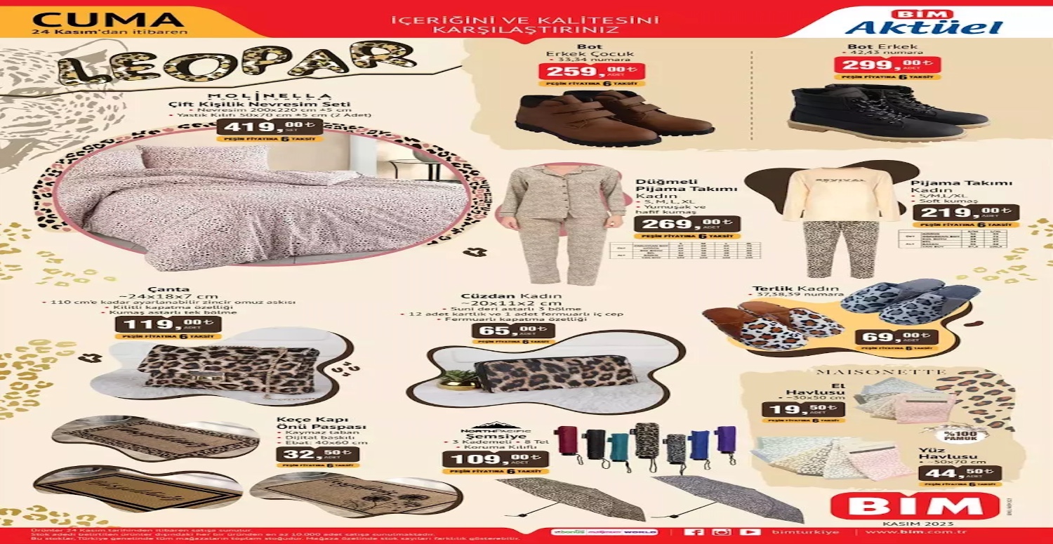 bim 24 kasım 2023 kataloğu