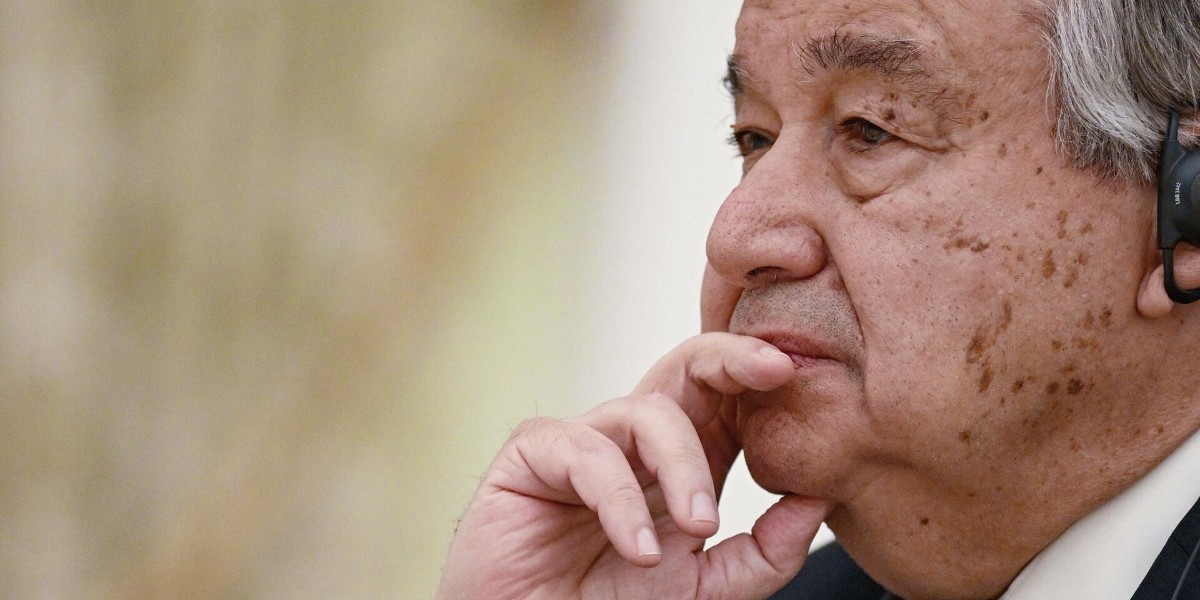 Birleşmiş Milletler Genel Sekreteri Antonio Guterres