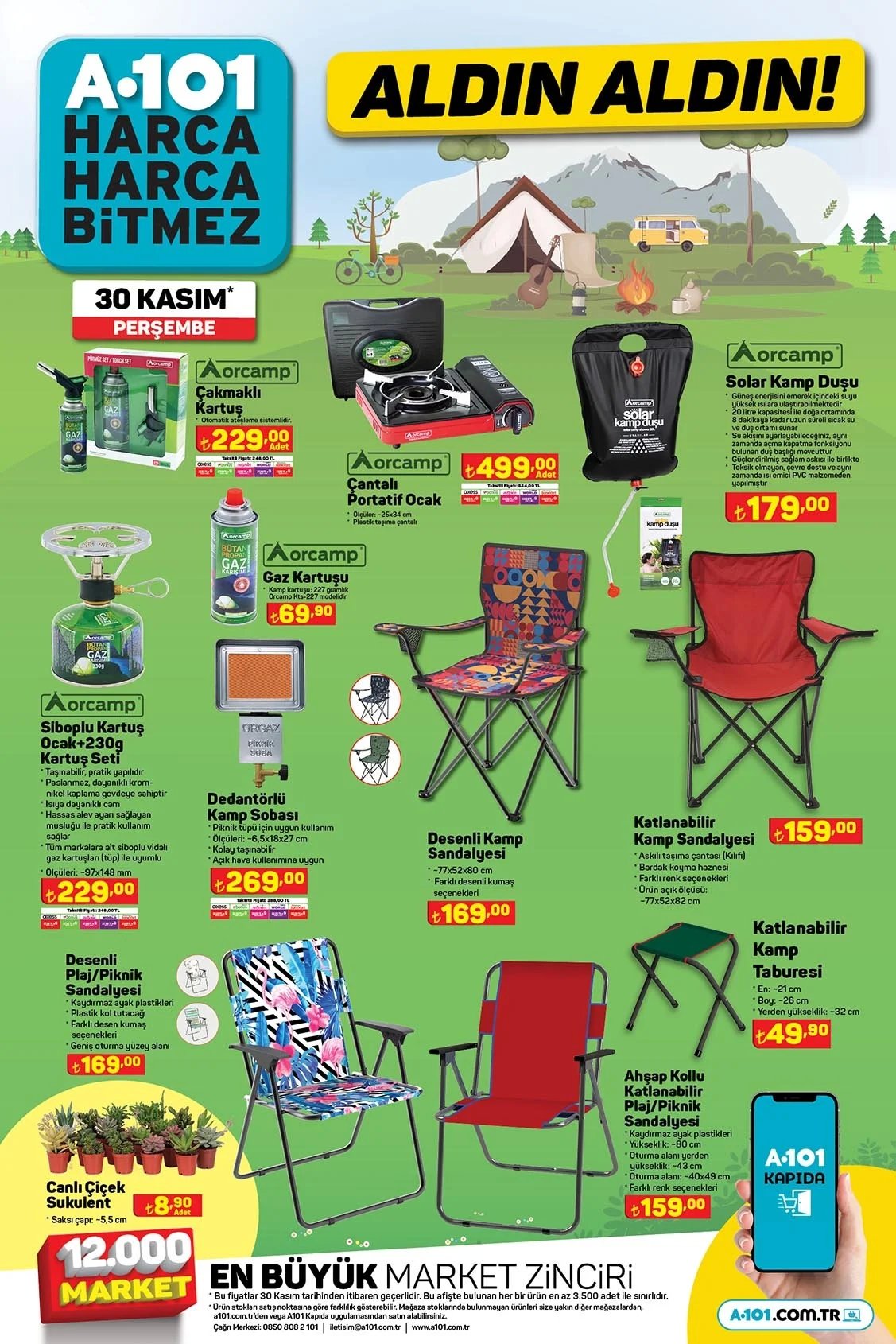 A101’de Bu Hafta Neler Var? TV’den Scooter’a Süper Fırsatlar! A101 30 Kasım Aldın Aldın Kataloğu