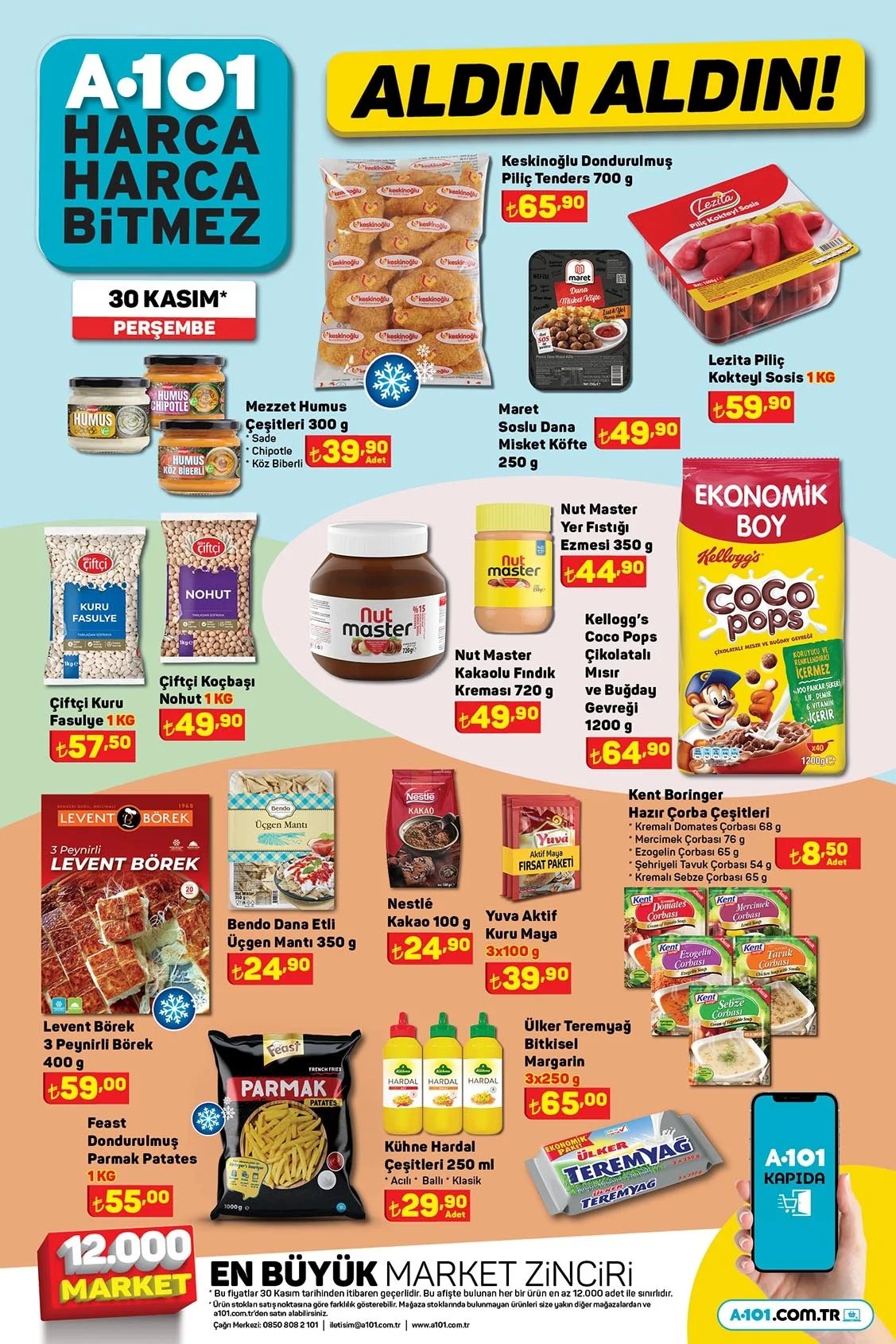 A101’de Bu Hafta Neler Var? TV’den Scooter’a Süper Fırsatlar! A101 30 Kasım Aldın Aldın Kataloğu